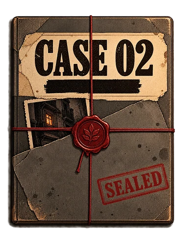 Case 02 file, sealed