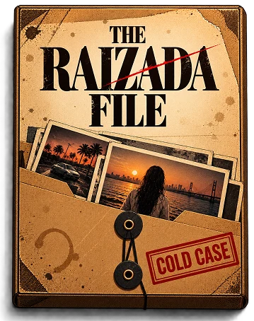 The Raizada File case file, marked cold case